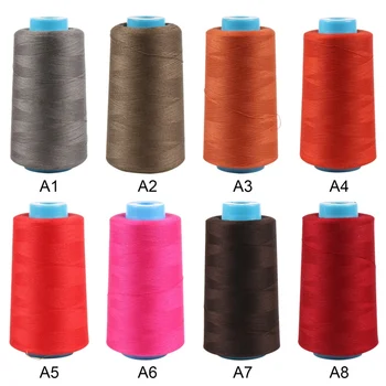 

High Tenacity Sewing Thread Multipurpose Embroidery Polyester Sewing Threads Hand Sewing Thread Craft Patch Sewing Cord Suppliy