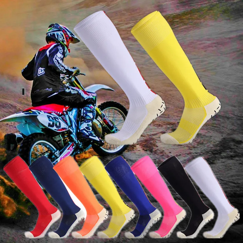 8 Colors Universal Motocross MX Racing Training Socks Motorcycle Socks ATV MTB Bicycle Anti-slip Warm Compression Sport socks
