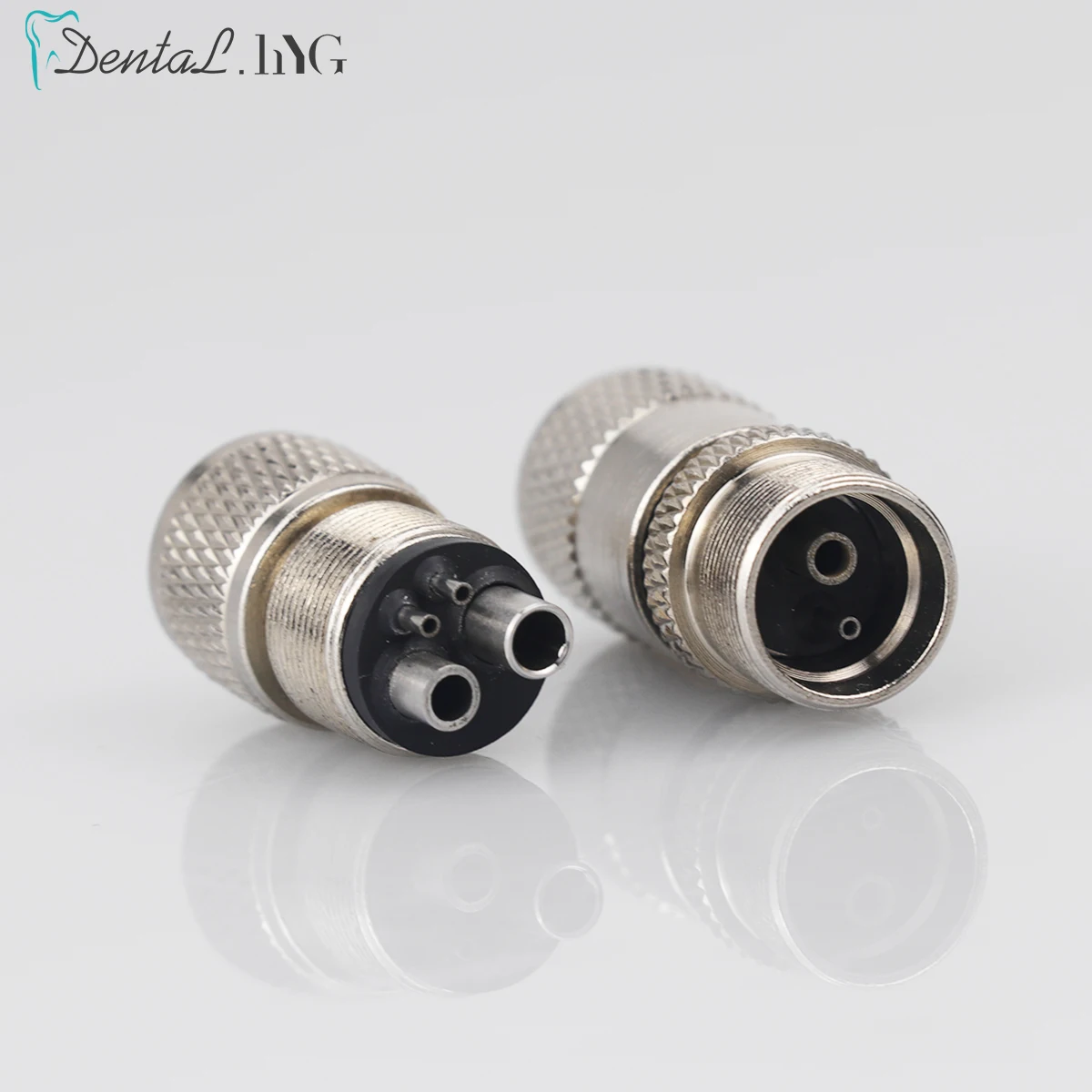 Dental Turbine Handpiece Adapter 4 Holes 2 Holes Changer Connector Dental High Speed Handpiece Spare Parts Tool for Air Motor images - 6