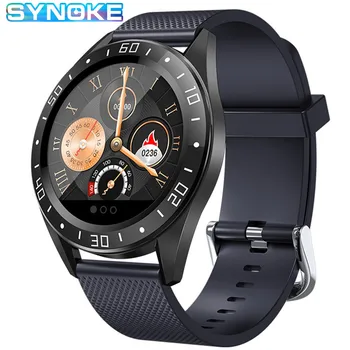 

Men Smart Watch Large Dial Heart Rate Blood Pressure Blood Oxygen Tracker Sport Watch Fitness Sleep Tracker Pedometer Relogio
