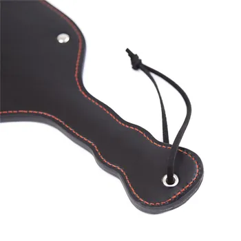 Sex Whip Slave Flogger Spanker BDSM Bondage For Woman Flirt Toys Sex Shops PU Leather Spanking Paddle Fetish Horse Riding Crop 4
