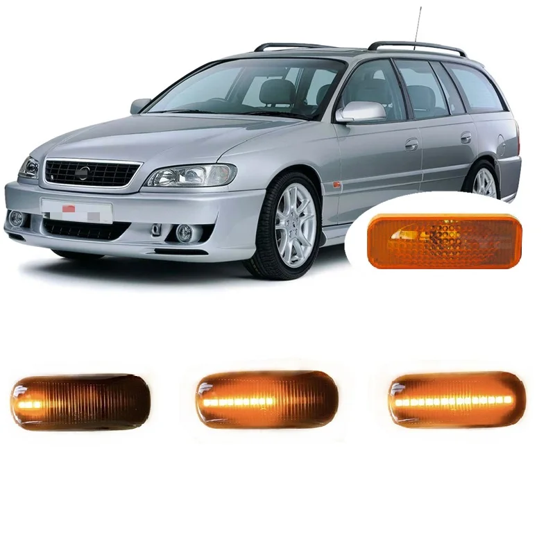 

Для Opel Omega B 21 22 23 25 26 27 1994 1995 1996 1997 1998 1999 2000 2001 2002 2003 Динамический светодиодный индикатор боковой сигнал