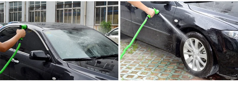 25-250FT Garden Hose Expandable Magic Flexible Water Hose Home Plastic Hoses Pipe With Spray Gun Watering Car Wash High-Pressure