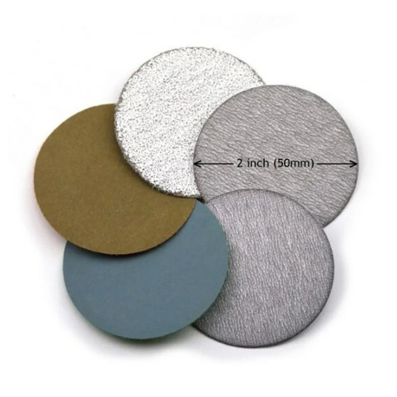 30pcs 3 Inch 60,240,600,1000,5000,10000 grit Wet//Dry Hook and Loop Sanding Discs