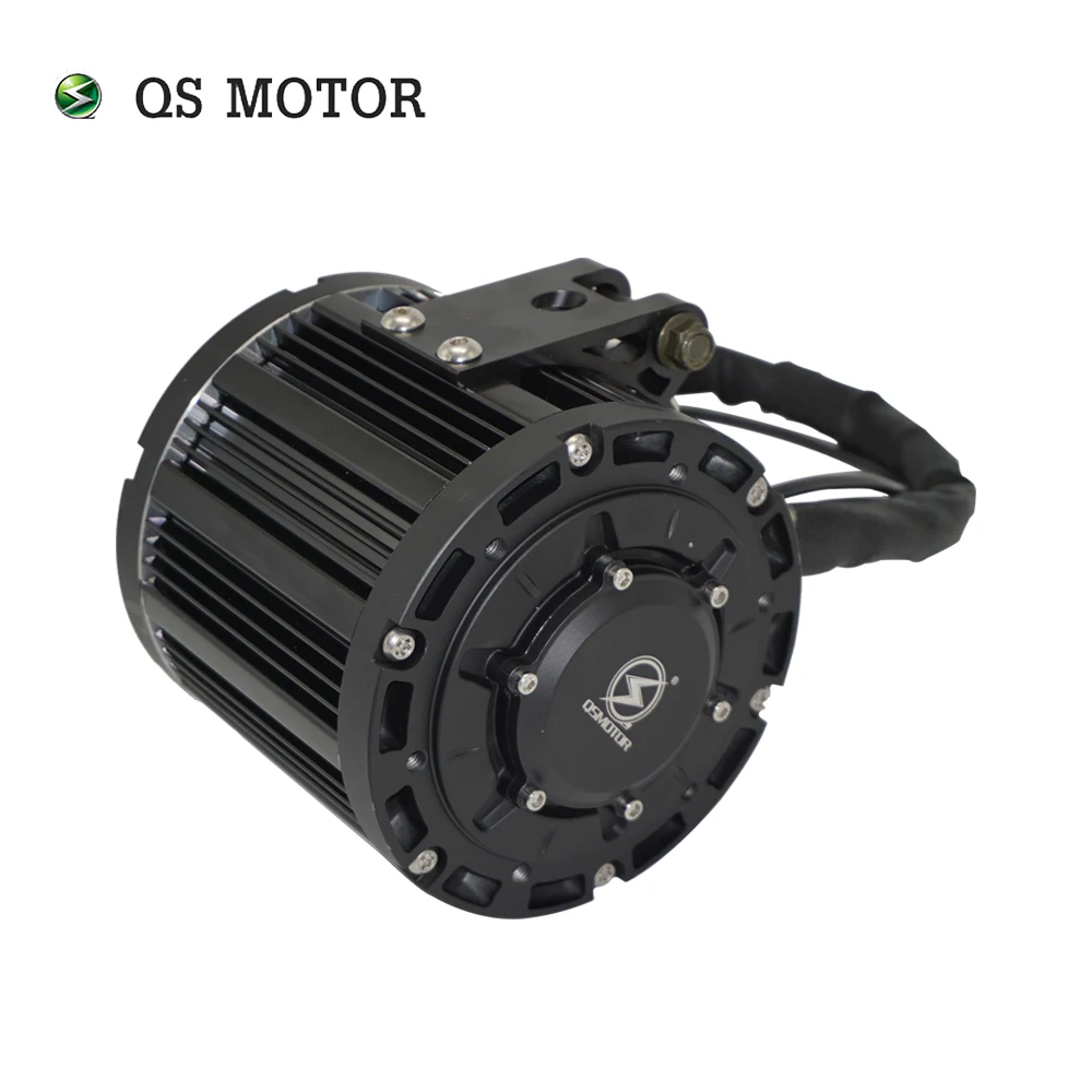 US $258.00 QS 138 3000W 6000W BLDC Motor Max Continous 72V 100KPH V1 Mid Drive Motor With Sprocket 428 Design