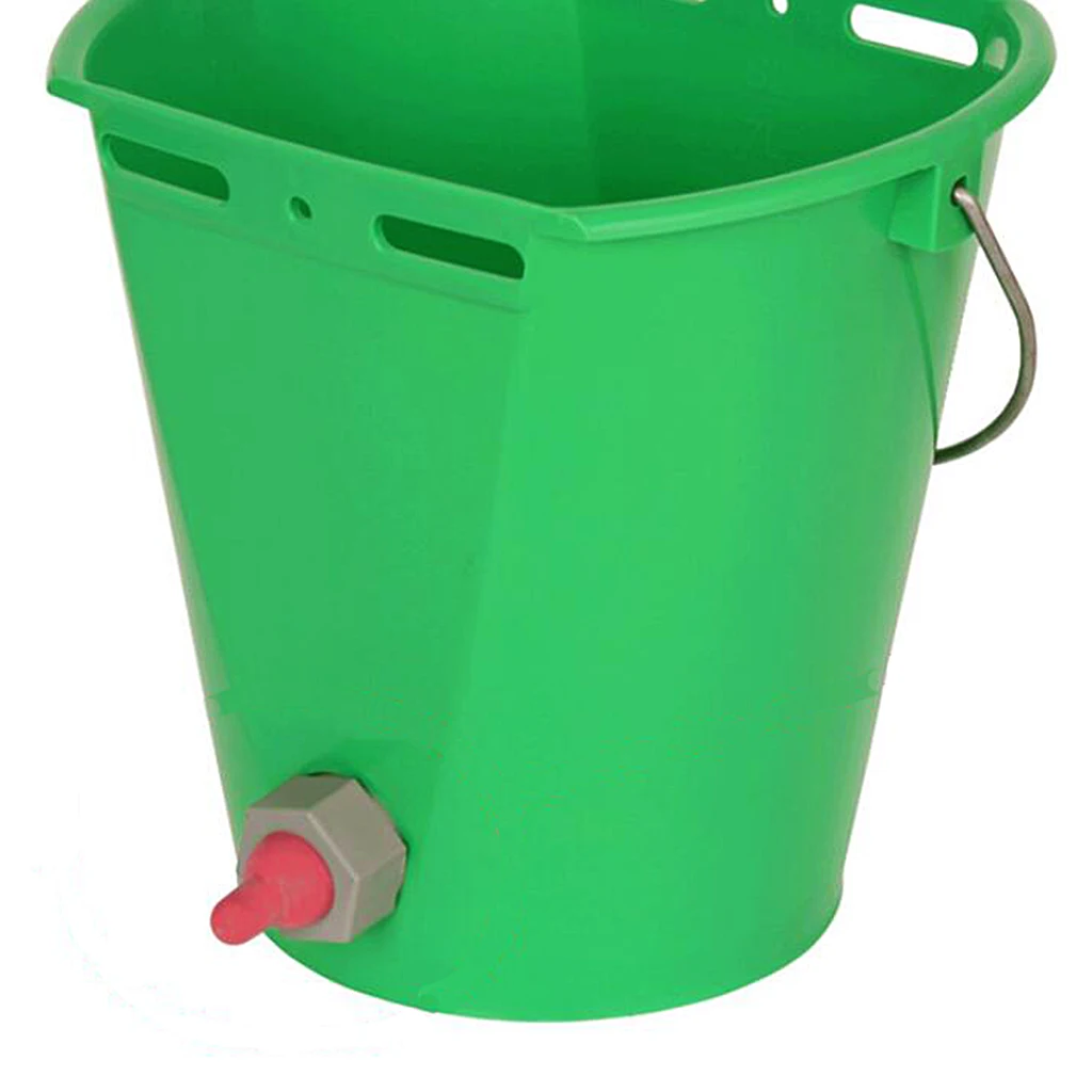 Bucket Nipple Animal Plastic Sheep Lamb Feeding Bucket Teats Lamb Feeder