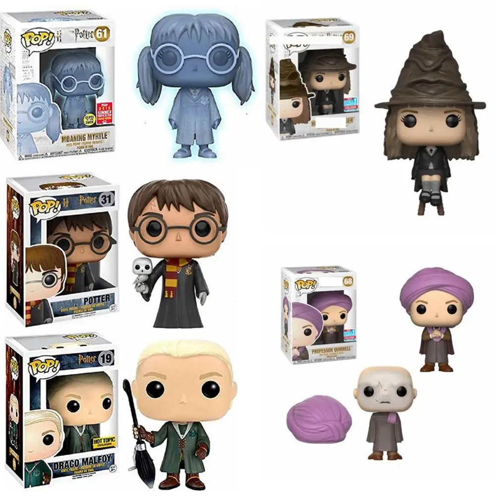 Экшн-фигурки Funko POP из аниме Гарри Поттер Северус Снейп луна Добби Рон Уизли