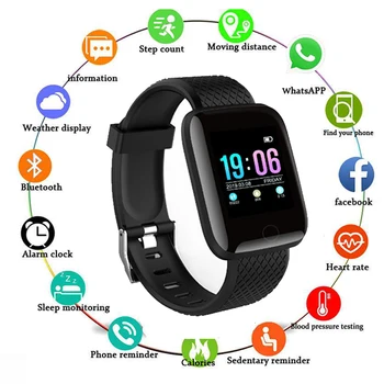 

New Smart Watch Men Women Heart Rate Monitor Blood Pressure Fitness Tracker Smartwatch Sport Watch for Ios Android Bluetooth