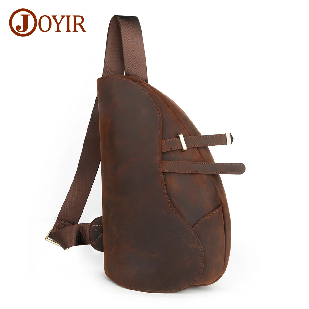 joyir-genuine-leather-shoulder-bags-for-men-chest-bags-multifunction-crossbody-bag-vintage-cowhide-chest-packs-daypacks-new