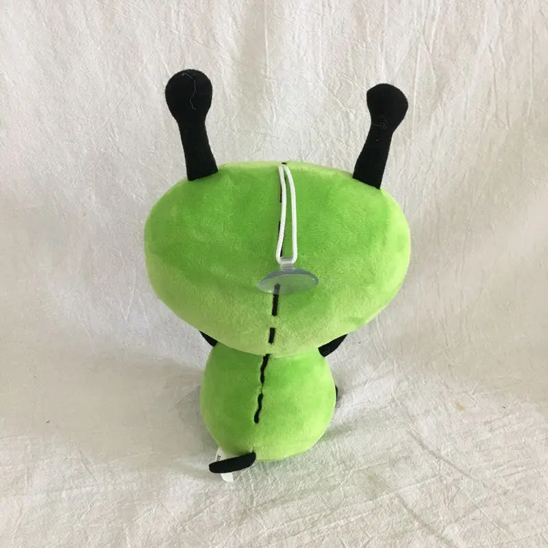 25 см мультфильм 3 D глаза зеленый захватчик ZIM GIR собака чучело животных плюшевые игрушки