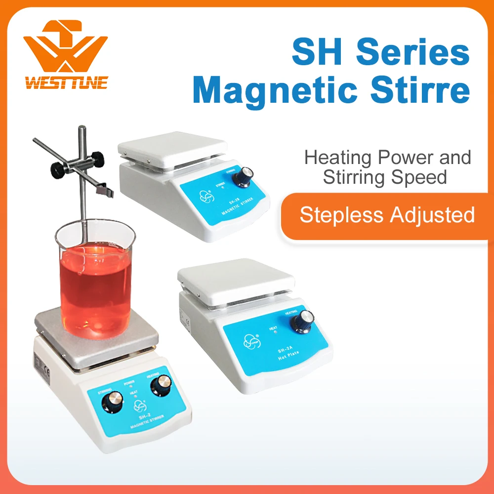

SH-Series Heating Digital Display Constant Temperature Ceramic Magnetic Stirrer