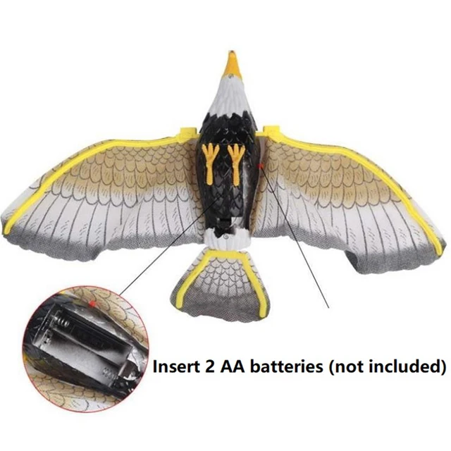 1 Százalék Fényű Madárriasztó Lógó Sas Zenei Repülő Madárhús Kertjével - Image 4