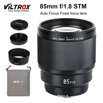 

Viltrox 85mm f1.8II STM Auto Focus Full-Frame Portrait Prime Lens For Fuji X-Mount Camera X-T3 X-H1 X20 X-T30 X-T20 X-T100 XPro2