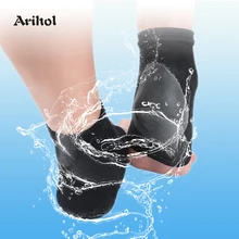 Увлажняющие носки для мужчин и женщин, треснутые пяточный гель, носки для пятки, анти-сухая защита для ног, облегчение боли от растрескивания кожи ног