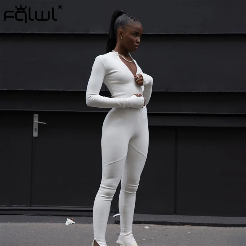 ladies black and white jumpsuit