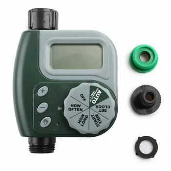 

Digital Electronic Outdoor Garden Water Timer Controller Solenoid Valve Timer Garden Irrigation Controller
