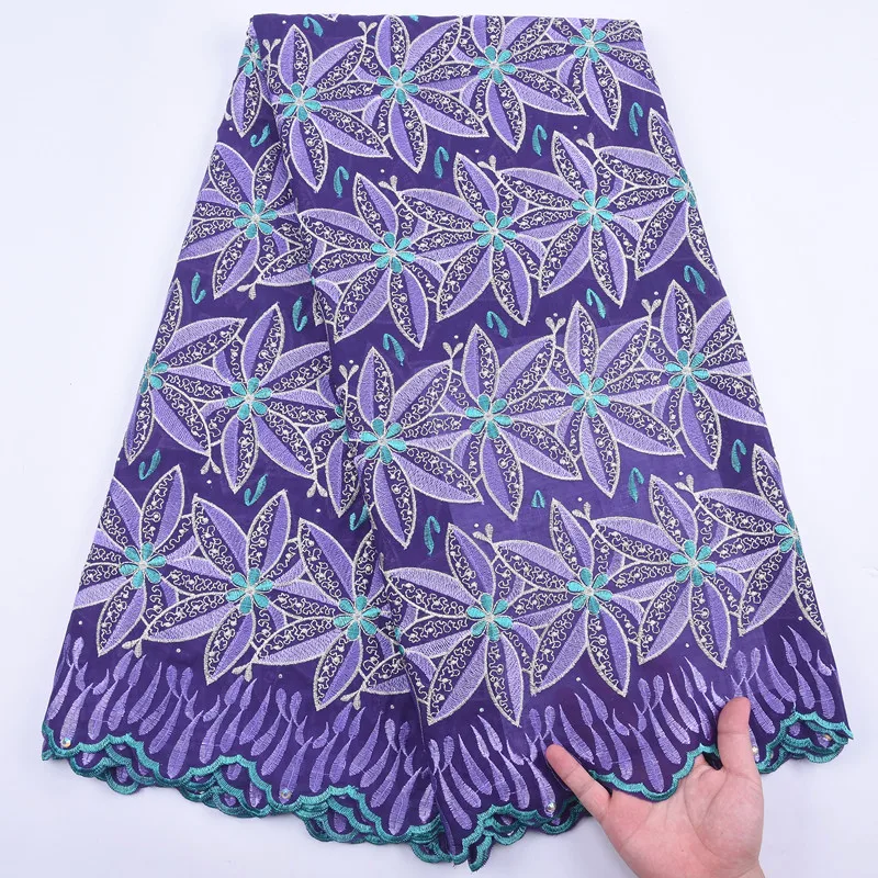 

African Lace Fabrics 2020 High Quality Lace Swiss Voile Lace In Switzerland Nigerian Embroidered Dry Lace Fabric For Dress Y2034