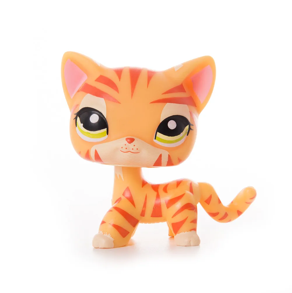 LPS Pet Shop розовая короткошерстая кошка игрушка такса колли ПВХ экшн-станция фигурка игрушка Косплей Кукла Модель Детская игрушка подарок - Цвет: 39