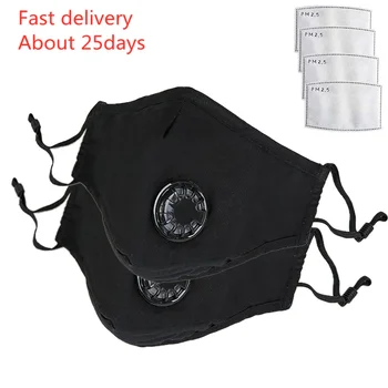 

Face Mask Masque 2pcs Anti Dust Mask Washable Pm2.5 Masks With Adjustable Straps For Women Man Mascaras
