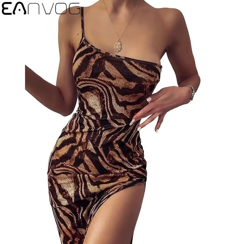 Vintage elegante vestido Maxi Bodycon para mujer sin mangas de Verano de 2020 de la calle elegante banquete fiesta Sexy vestidos altos divididos