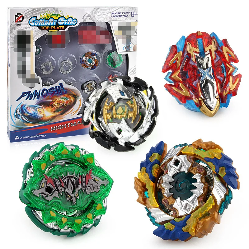 

2019 Burst Spinner Set Deluxe Edition Gyro Plate Athletic 4-in-2 Double Battle Spinner Set Children Gift