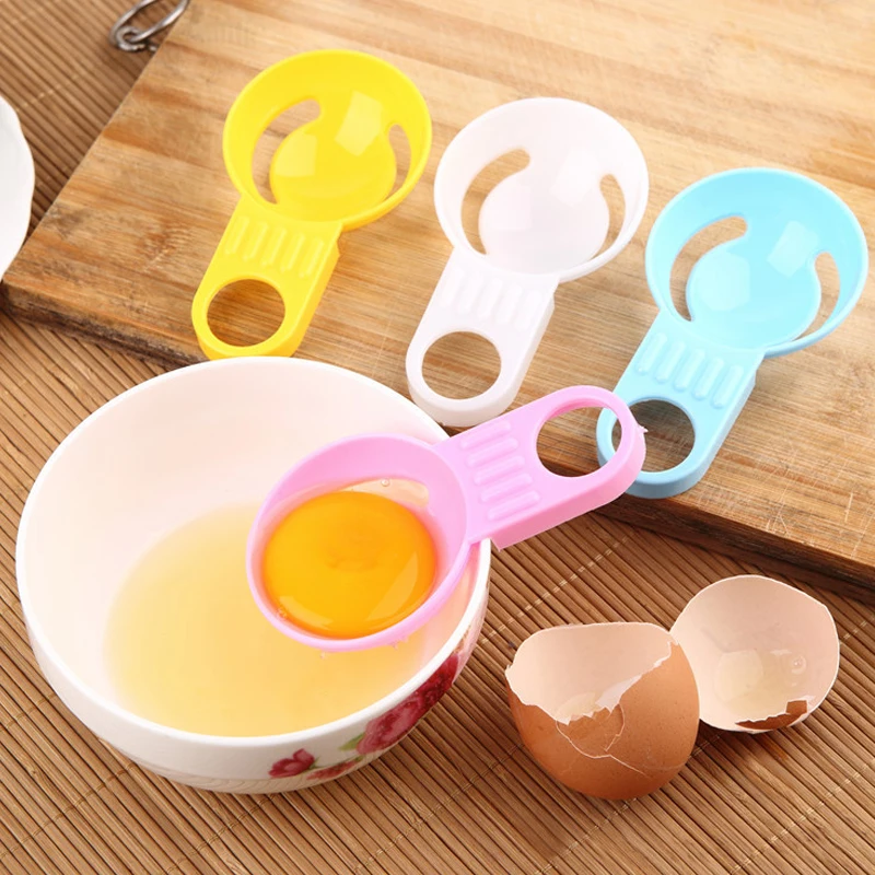 Practical Egg White Separator Yolk Separation Processing Essential Kitchen Gadget Food Grade Material For Home Family | Дом и сад