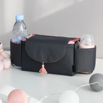 

Practical Stroller Storage Bag Travel Outdoor High Capacity Mommy Bag Durable storage Bag Car Storage Bag Stroller Accessory