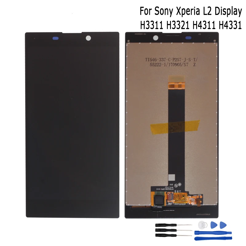 

For Sony Xperia L2 Display Touch Screen H3311 H3321 H4311 H4331 Display For Sony L2 Display 5.5 inch Repair Parts