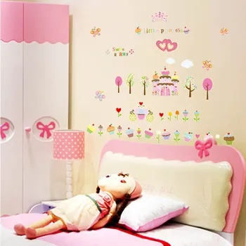 

Wall Stickers Sweet Cake Baby Fluorescent Stickers Luminous Stickers CHILDREN'S Cartoon Room Abq9606