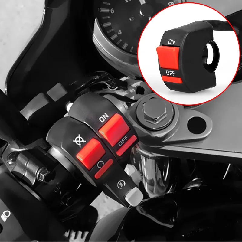 

Universal Motorcycle Electric Car Handlebar Flameout Two Wires Switch RH-0507