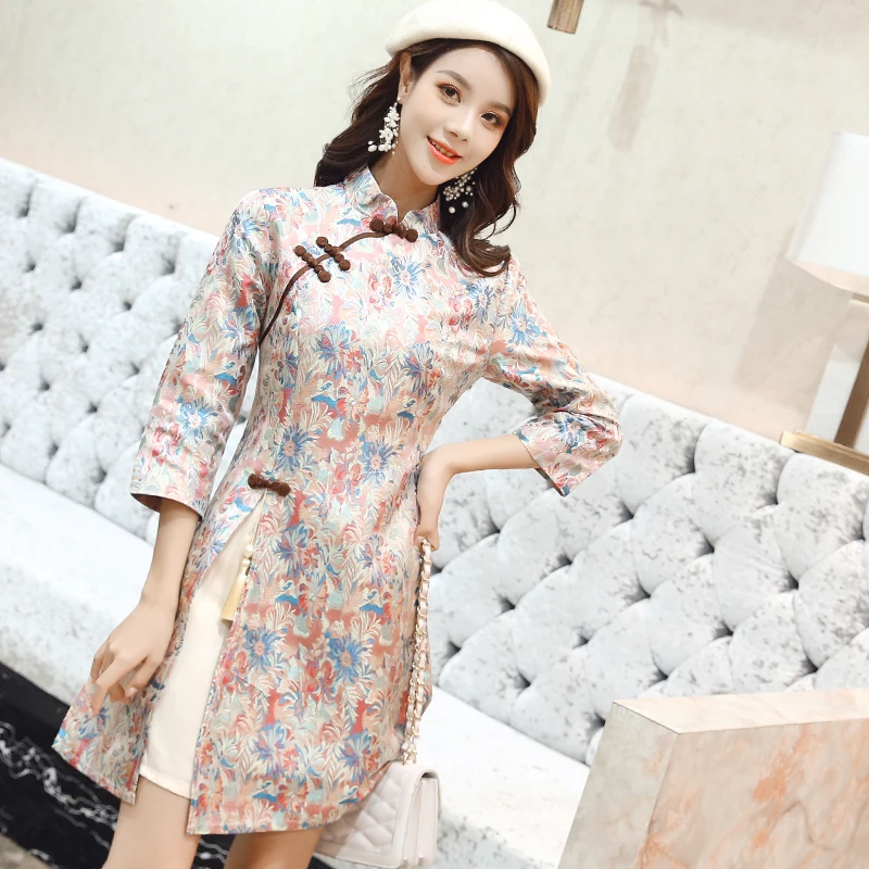 Современные qipao женское роскошное вечернее платье для выпускного вечера Ao Dai