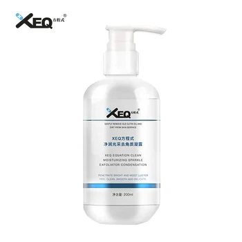 

XEQ 200ml Face Exfoliator Gel Deep Cleansing Exfoliating Gel Moisturizes Facial Organic Facial Cream Scrub Cleaner