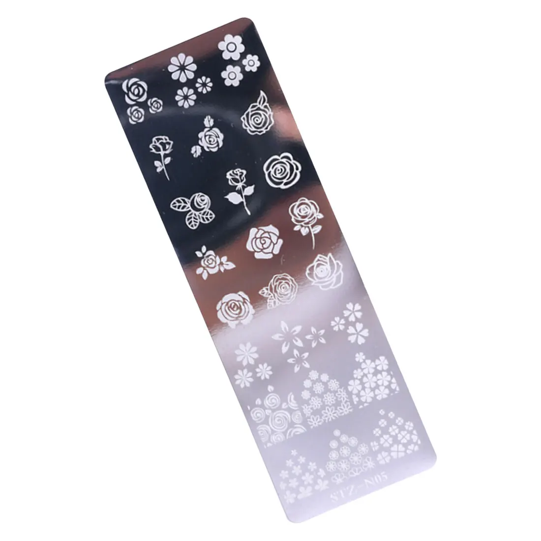 1 шт дизайн ногтей штамп ногтей штамповка шаблон цветок Геометрические Животные DIY Дизайн ногтей Маникюр изображения пластины трафарет JISTZN01-12 - Цвет: STZ N05