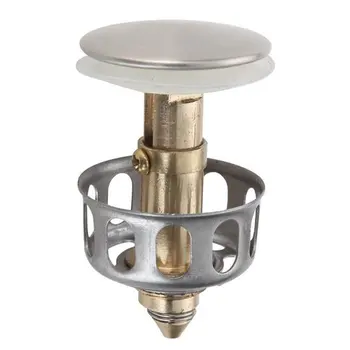 

1PCS Stainless Steel Accessories Corrosion Resistance Boat Thru Hull Fitting Outlet Drain Push Bouncing Core Cooper