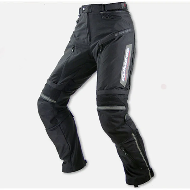 

KOMINE Japanese Original Men Motocross Pants Anti-fall Kneepad Motorcycle Trousers Racing Off-Road Professional Protective Pants