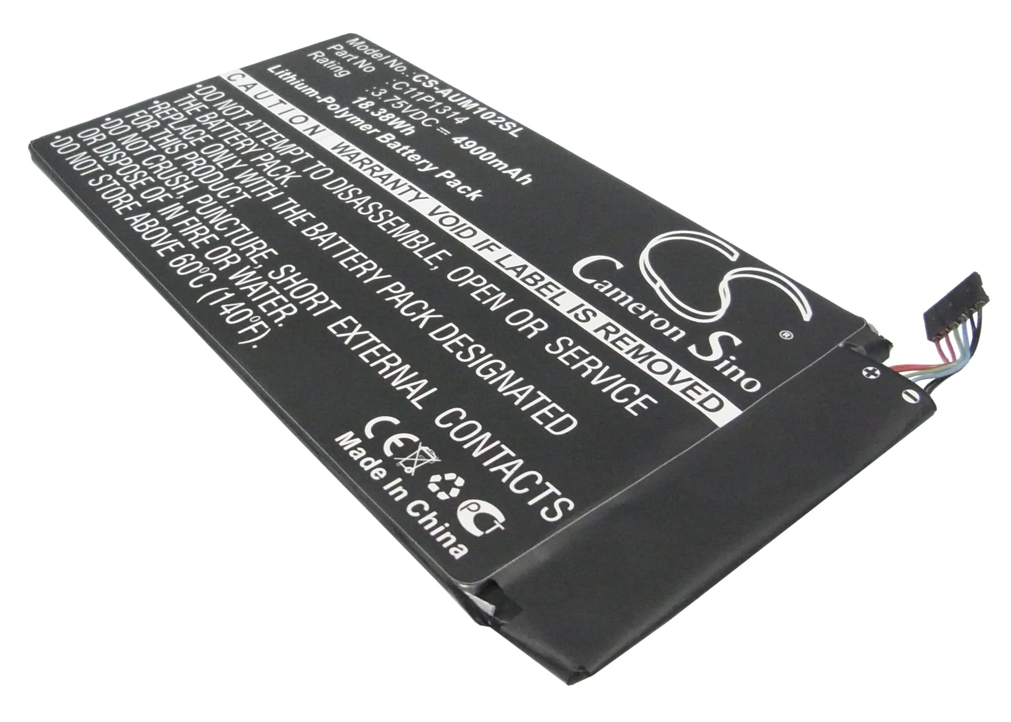Cameron sino 4900 мА/ч, Батарея для Asus K00F Me102 Me102a Блокнот Me102, C11P1314
