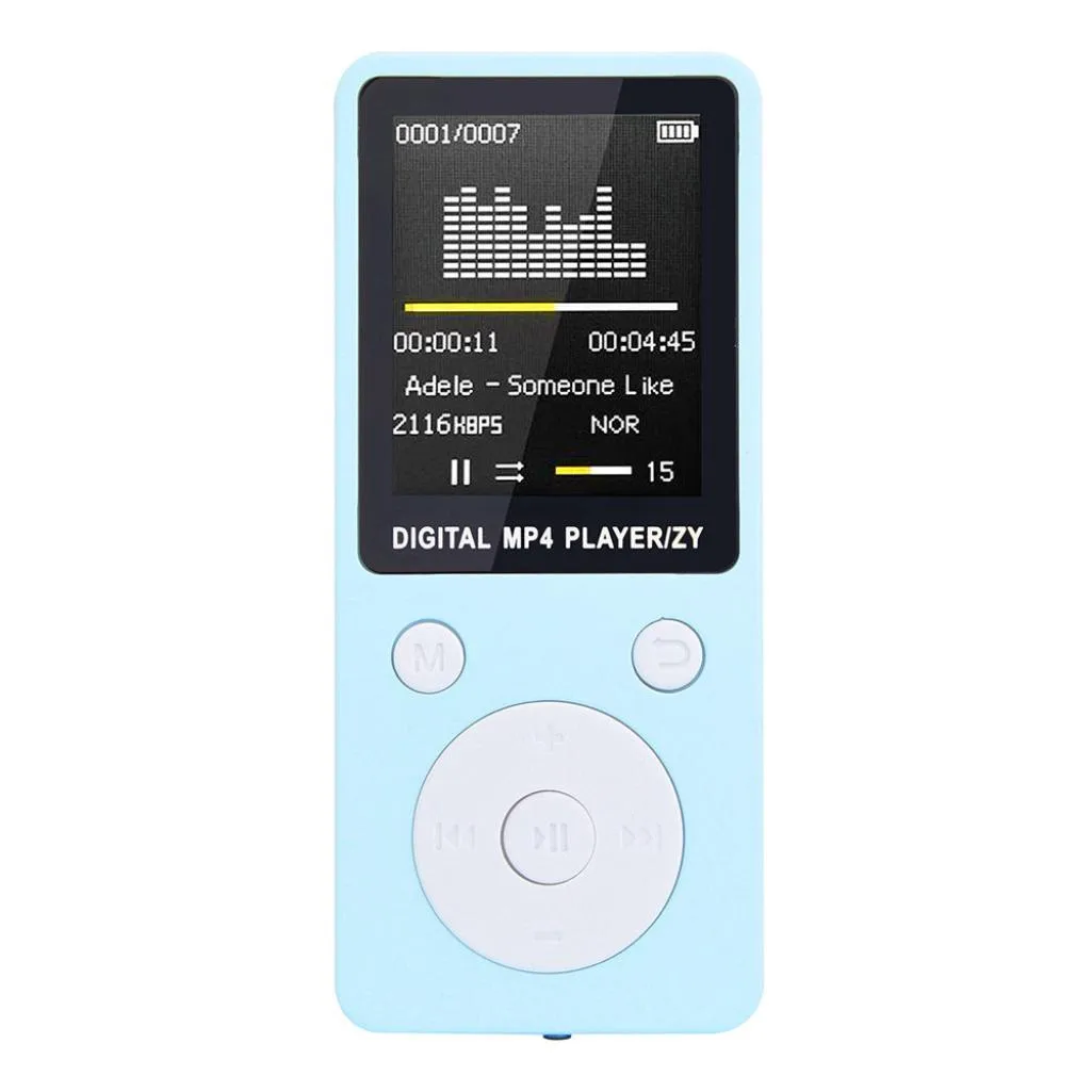 2020 Портативный MP3/MP4 музыкальный плеер без потерь FM рекордер 4 3 дюймовый с Fm радио