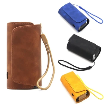 

Fashion Flip Double Book Cover Case Pouch Bag Holder Cover Wallet Leather Case For Iqos 3