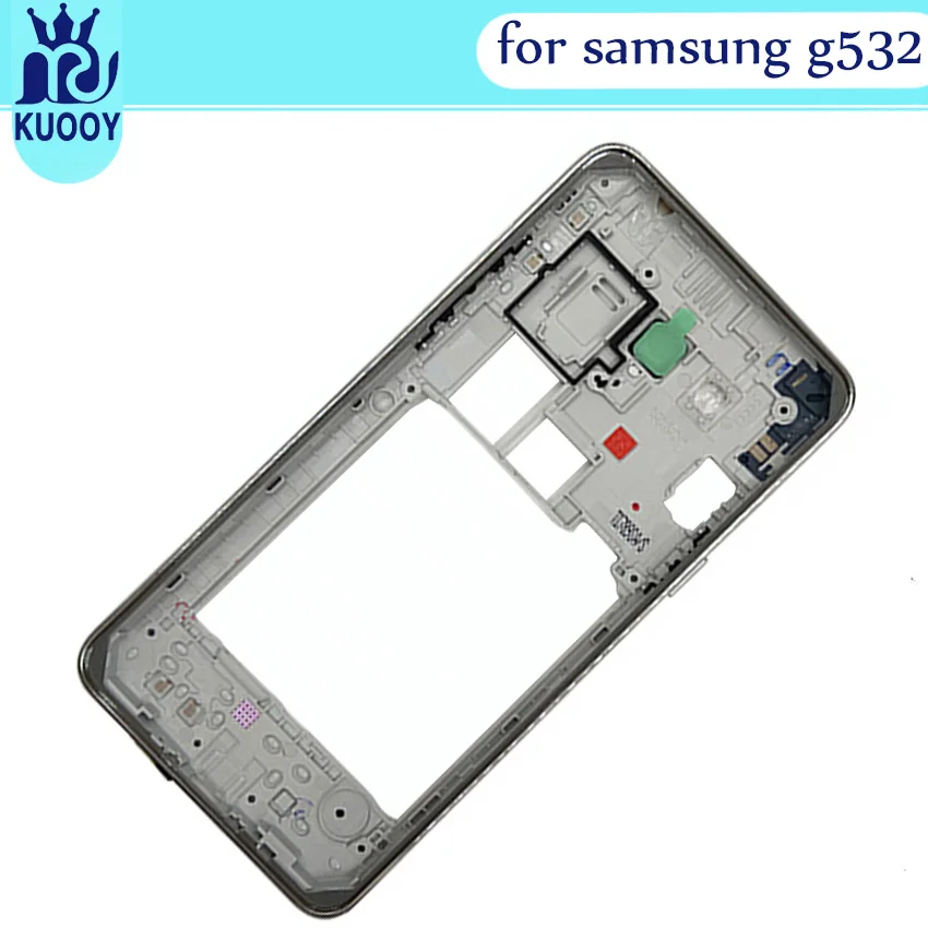 10 шт. задняя G532 средняя рамка для samsung Galaxy J2 Prime G532 G532F средняя рамка пластина корпус с объективом камеры