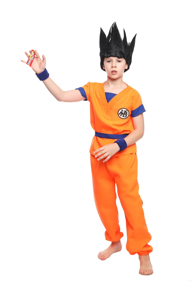 Костюм для мальчика «Жемчуг дракона», «Сон Гоку», Детский костюм на Хэллоуин, маскарадный костюм в стиле Фэнтези, нарядное платье