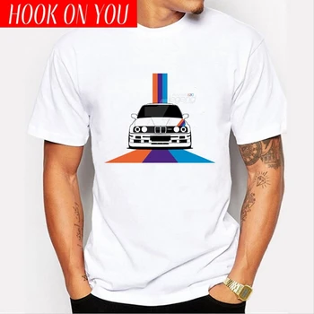 

Funny bmw e46 e90 e39 e60 e30 T shirt Men Classic Man Cool Supercar TEE Male summer tops white camisetas harajuku hip hop tshirt