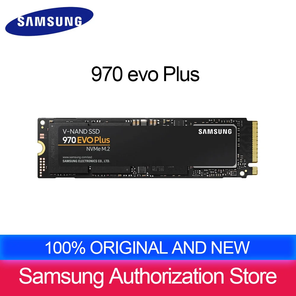 SAMSUNG M.2 SSD 1 ТБ 250 ГБ 500 2 970 EVO Plus Внутренний твердотельный накопитель на жестком