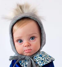 Kit de poupée princesse adaïd, 24 pouces, taille enfant en bas âge, édition limitée, pièces inachevée, jouets de tête