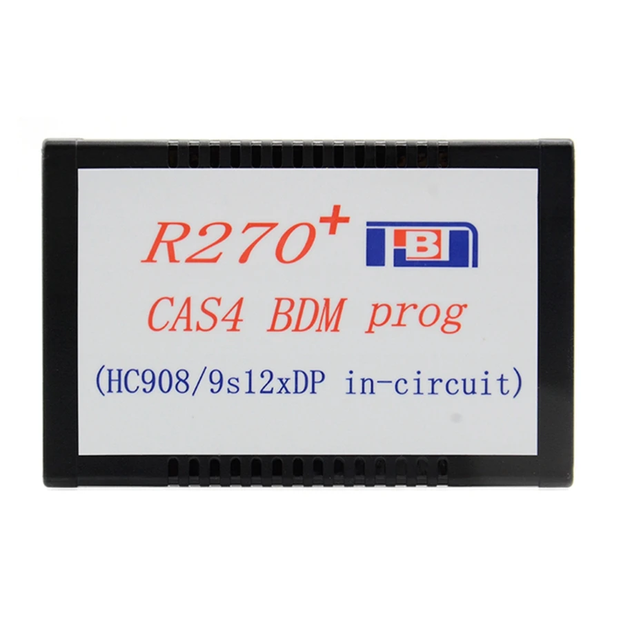 

Original R270+ V1.20 Auto CAS4 BDM Programmer R270 CAS4 BDM From 2001-2009 Programmer Professional For Bmw Key Prog