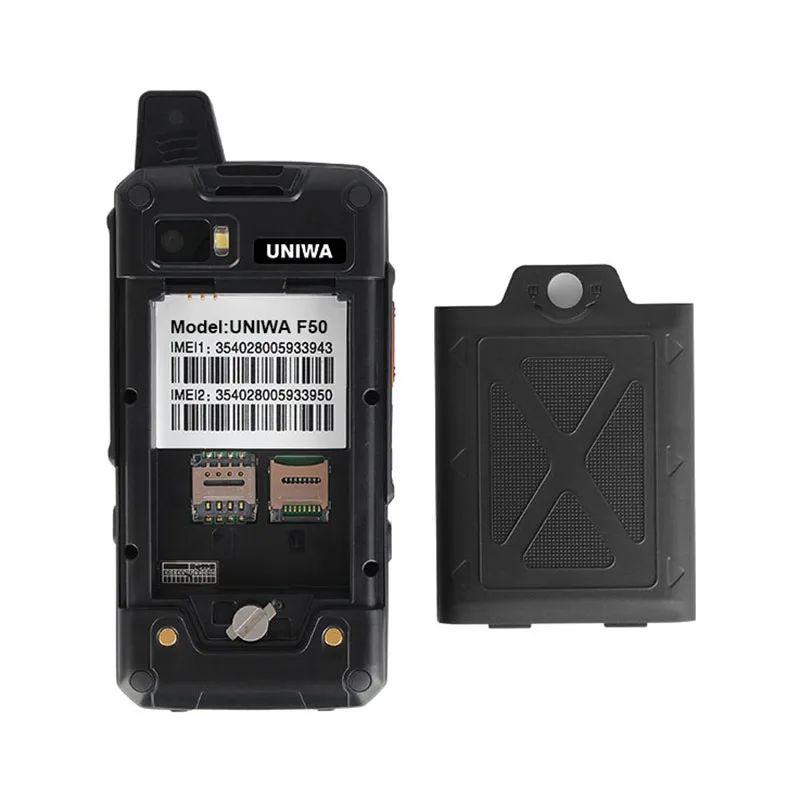  UNIWA Alps F50 2G/3G/4G Zello Walkie Talkie Android Smartphone Quad Core Cellphones MTK6735 1GB+8GB