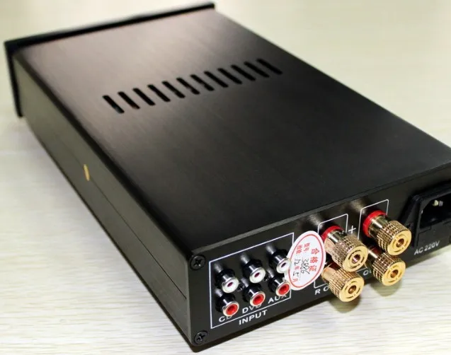 KYYSLB Using Genuine LM3886+LC75342 50W+50W Aluminum Remote Amplifier 2.0 Channel Amplifier/High Quality Volume Amplifiers