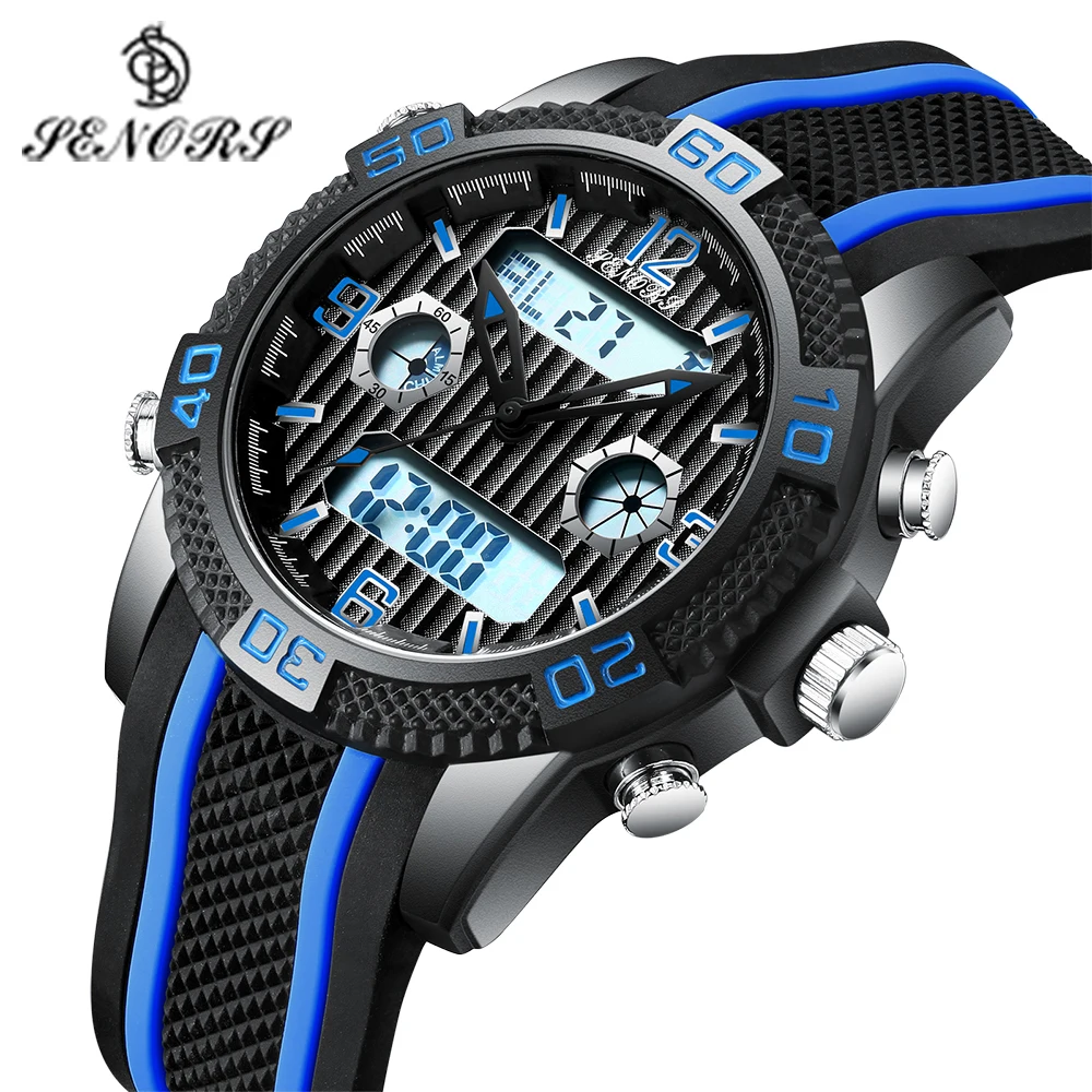 

Senors Digital Watch Top Luxury Digital Watch Sport Men Watches Electronic LED Male Wrist Watch For Men Clock
