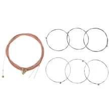 

Guitar String Guitar Strings Acoustic Steel Alice A206-1 With 6Pcs 150XL/.009In Electric Guitar Amp Strings Set