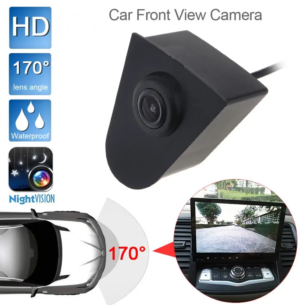 

420 TVL HD Car Front View Camera Night Vision 170 Wide Degrees Logo Embedded fit for Honda