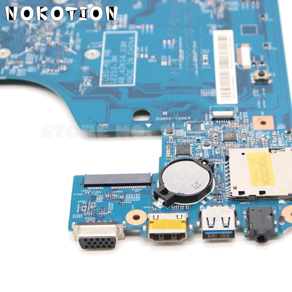 Материнская плата NOKOTION для Acer aspire материнская ноутбука DDR3 12253 МБ 3 м 48.4ZK14.03M